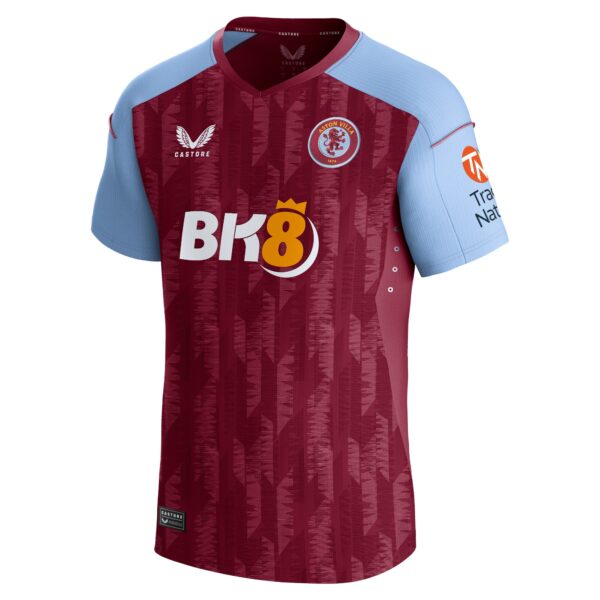 Aston Villa Home Pro Shirt 2023-24 with Cash 2 printing
