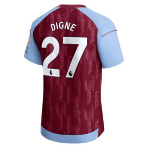 Aston Villa Home Pro Shirt 2023-24 with Digne 27 printing