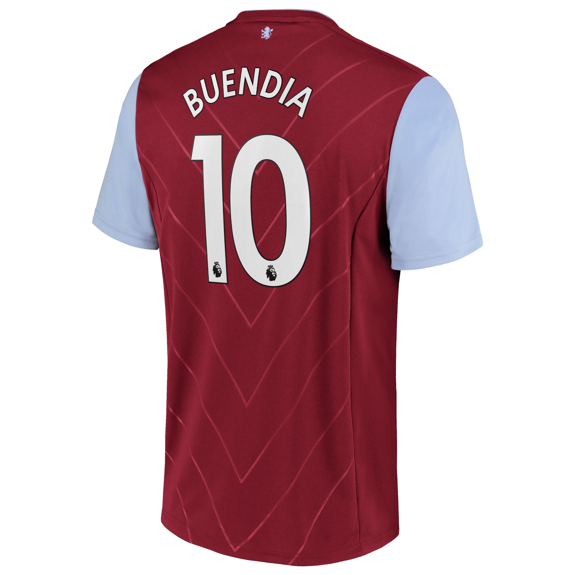 Aston Villa Home Shirt 2022-23 with Buendia 10 printing