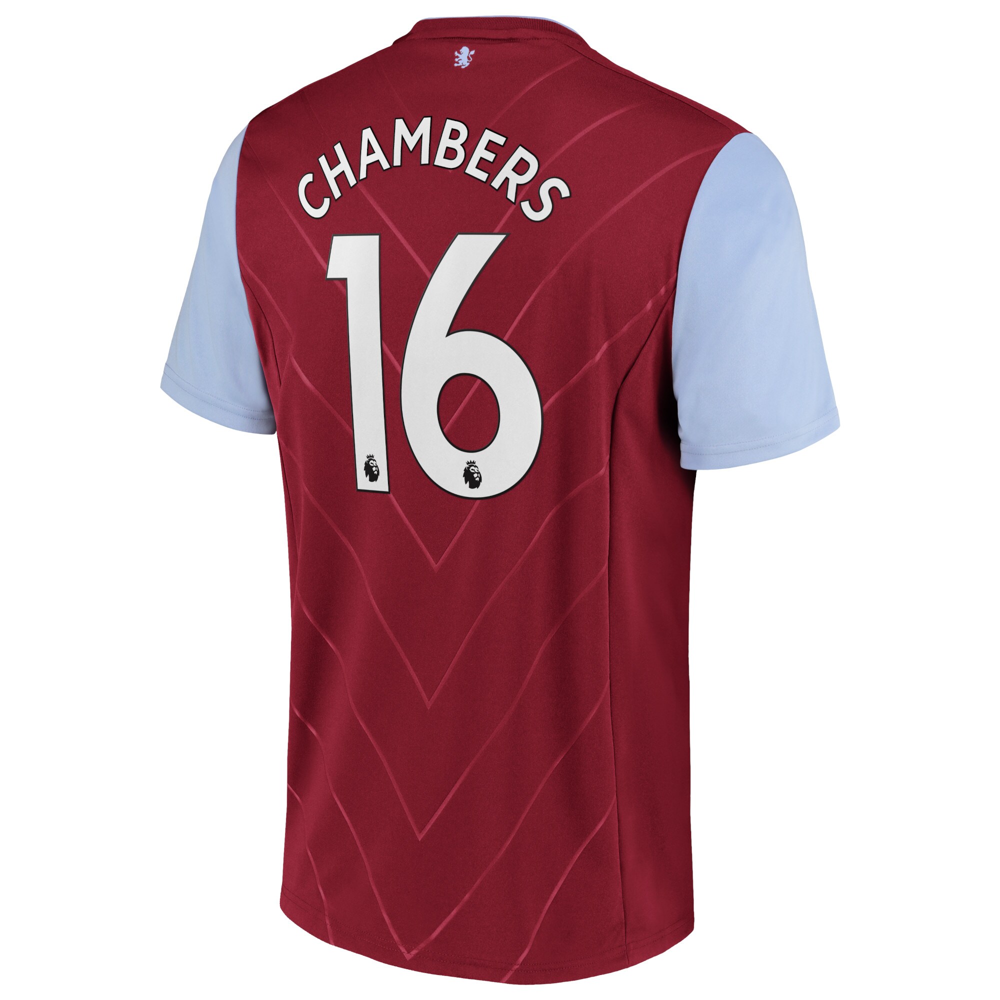 Aston Villa Home Shirt 2022-23 with Chambers 16 printing