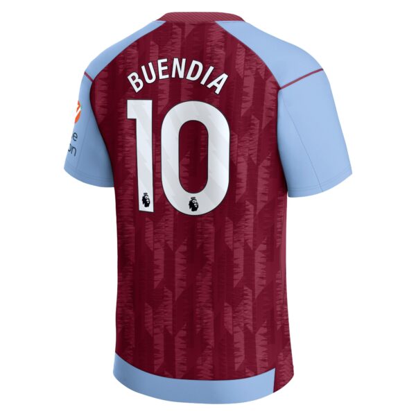 Aston Villa Home Shirt 2023-24 with Buendia 10 printing