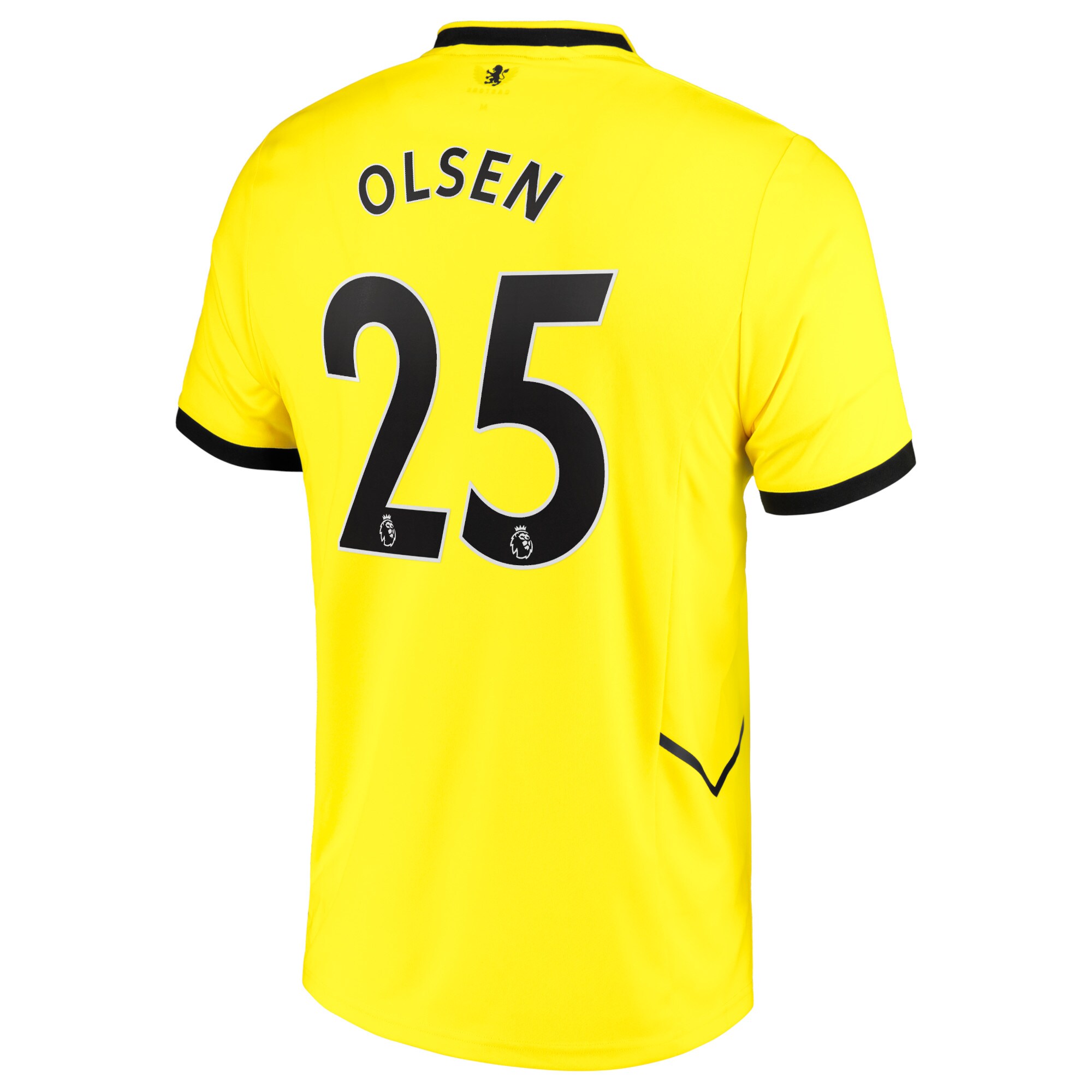 Aston Villa Third Goalkeeper Shirt 2022-23 with Olsen 25 printing