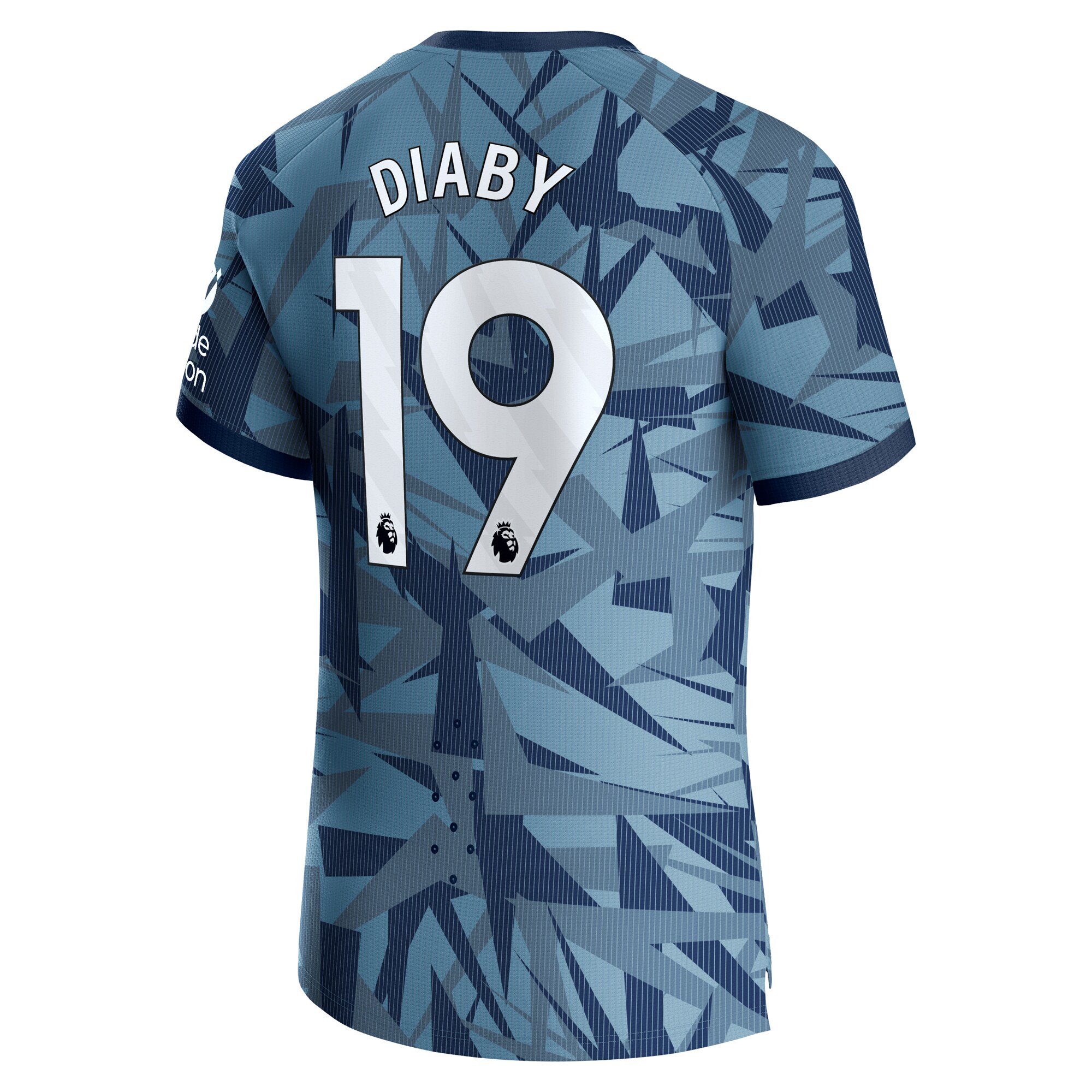 Aston Villa Third Pro Shirt 2023-24 with Diaby 19 printing