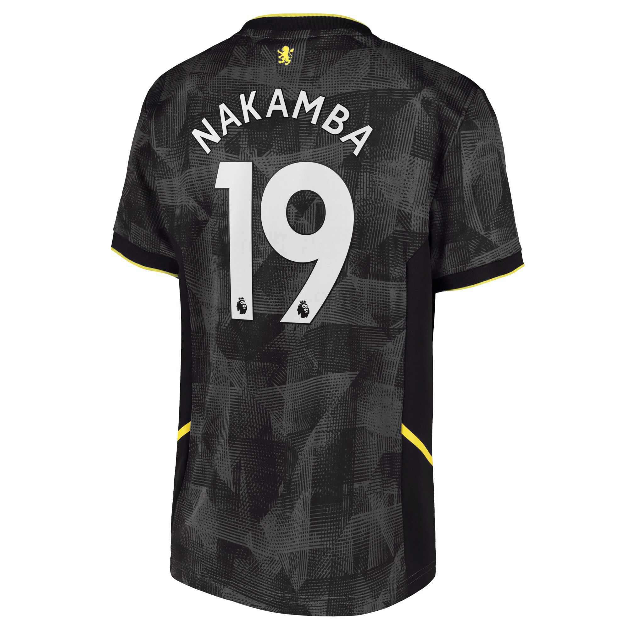 Aston Villa Third Shirt 2022-23 with Nakamba 19 printing