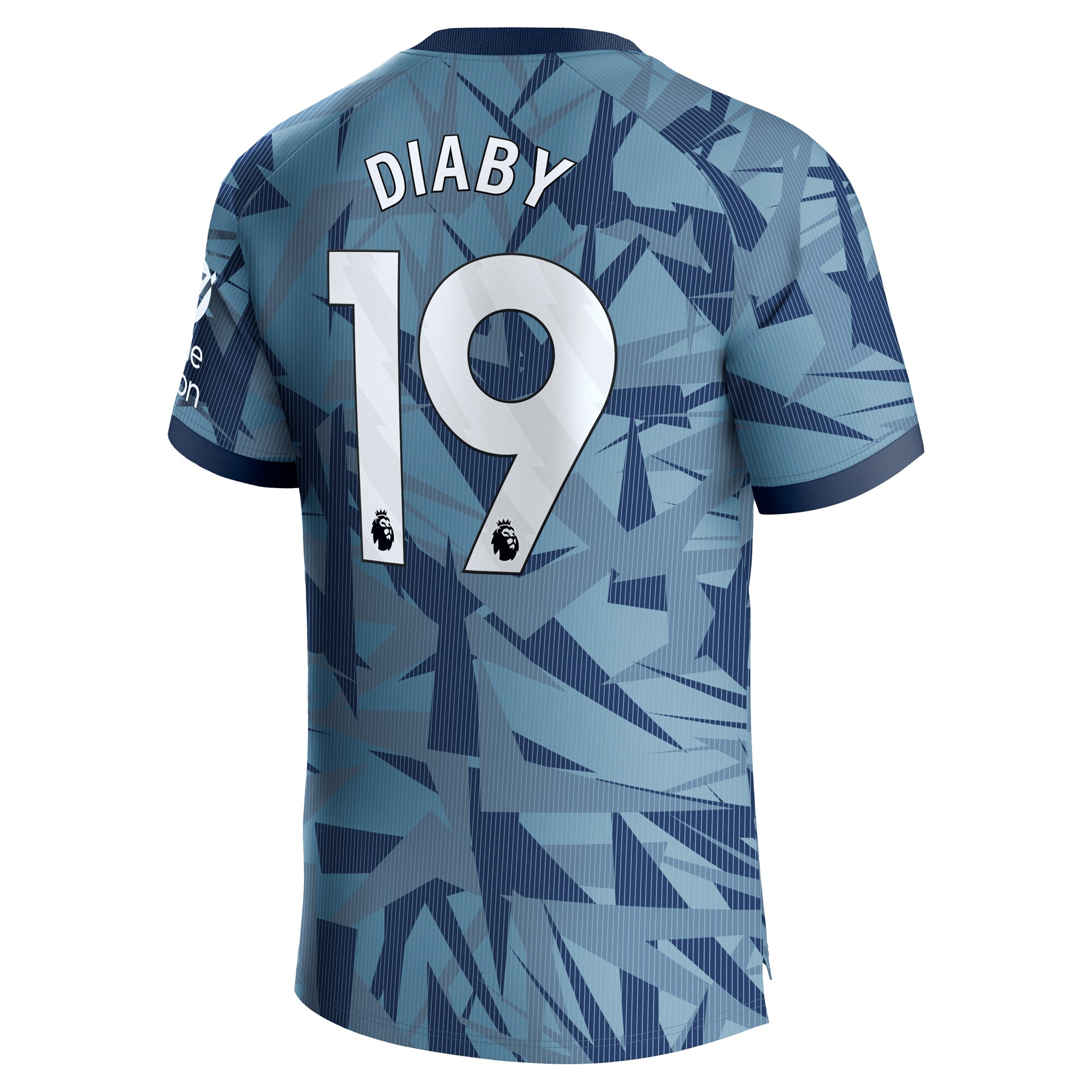 Aston Villa Third Shirt 2023-24 with Diaby 19 printing