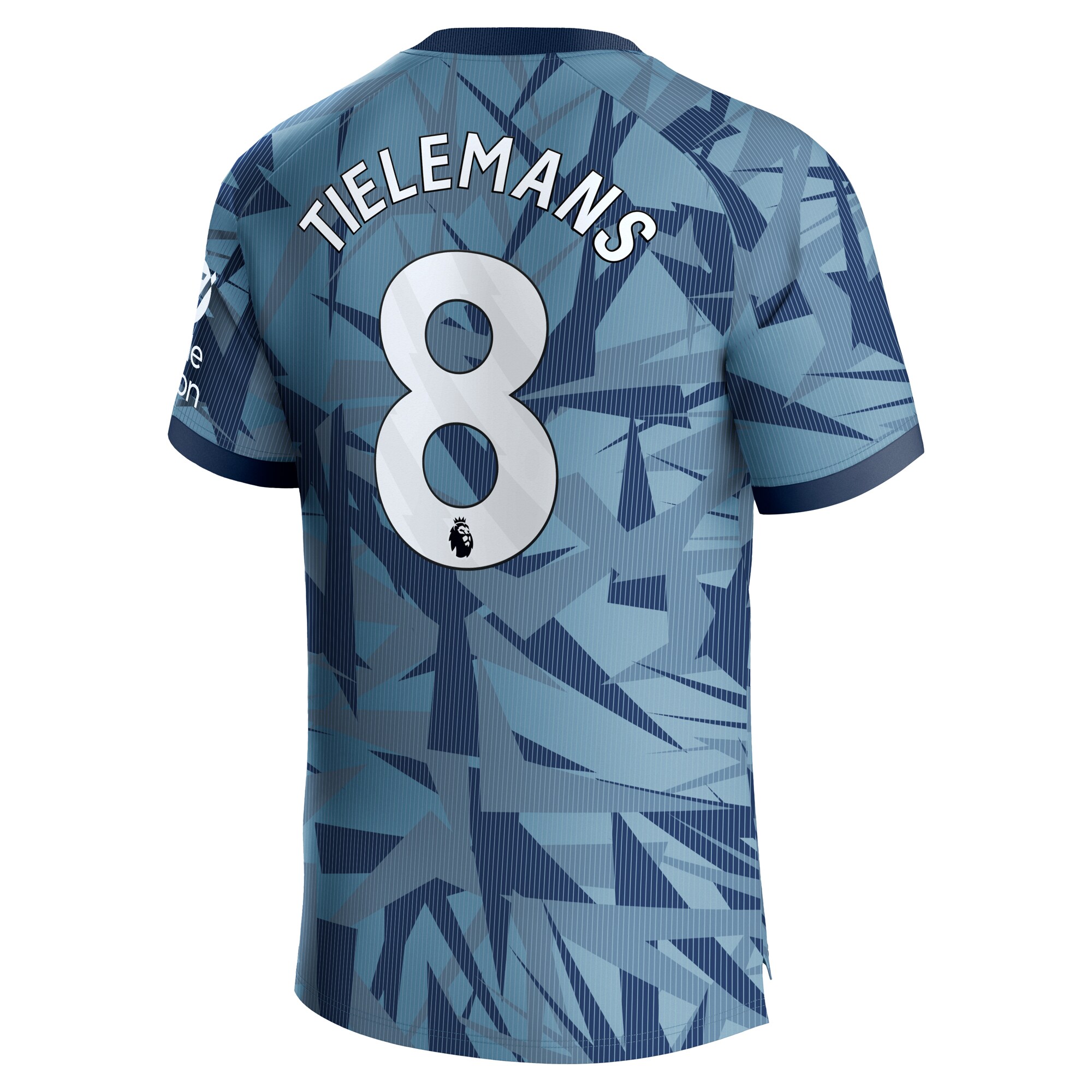 Aston Villa Third Shirt 2023-24 with Tielemans 8 printing