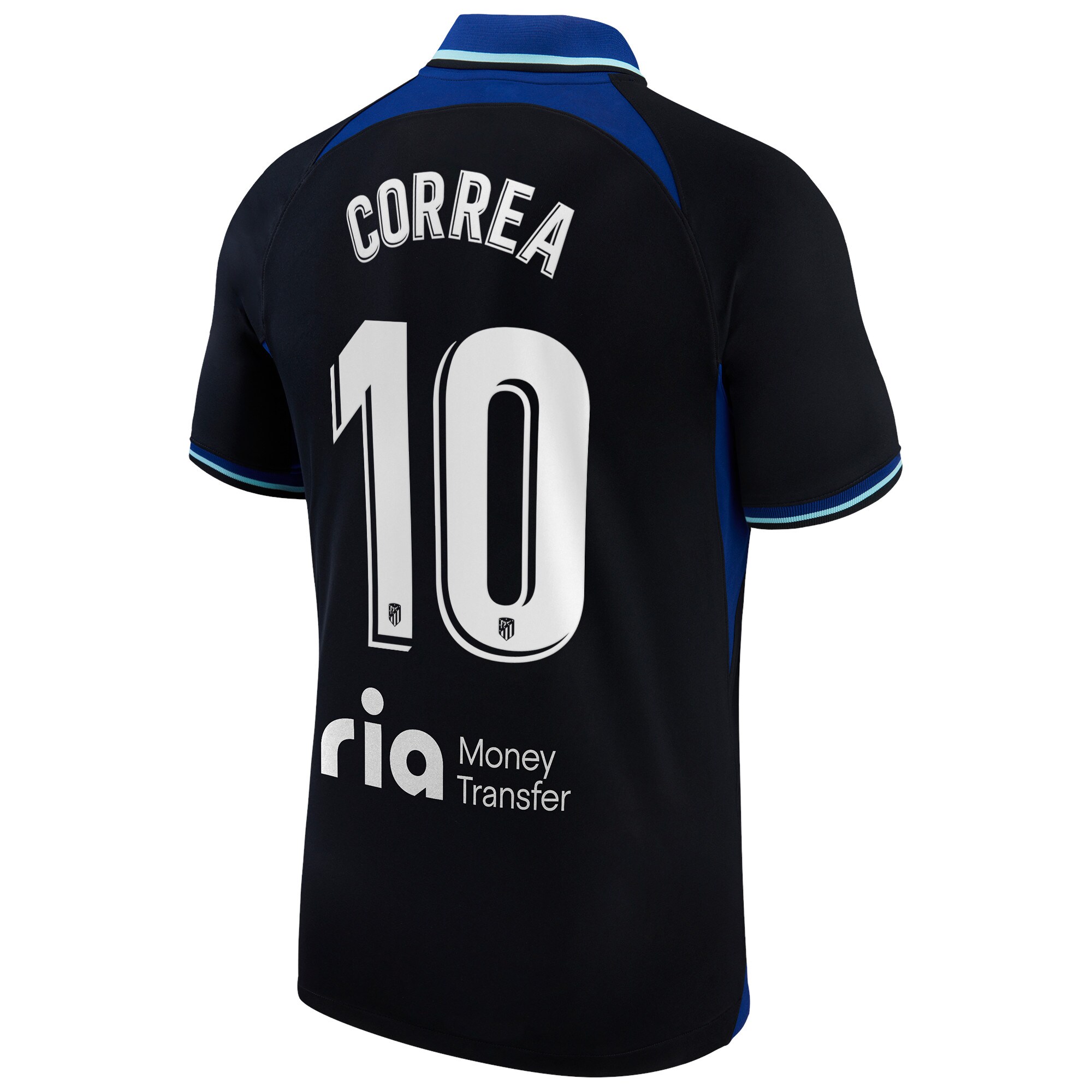 Atlético de Madrid Away Stadium Shirt 2022-23 with Correa 10 printing