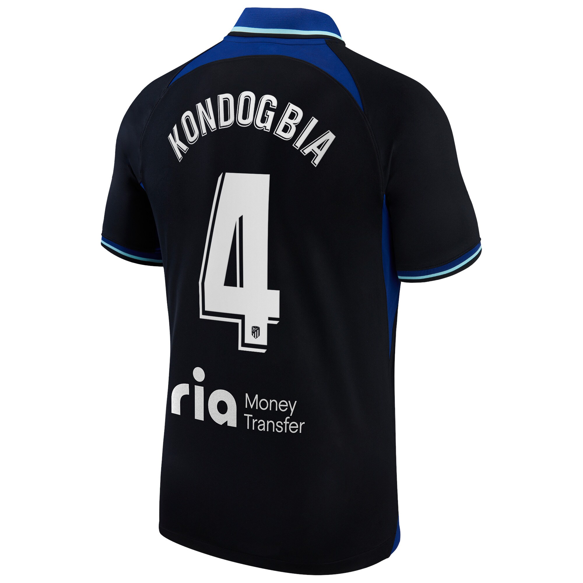 Atlético de Madrid Away Stadium Shirt 2022-23 with Kondogbia 4 printing