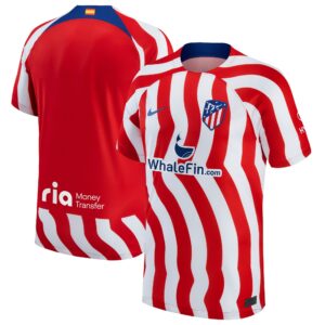 Atlético de Madrid Home Stadium Shirt 2022-2023