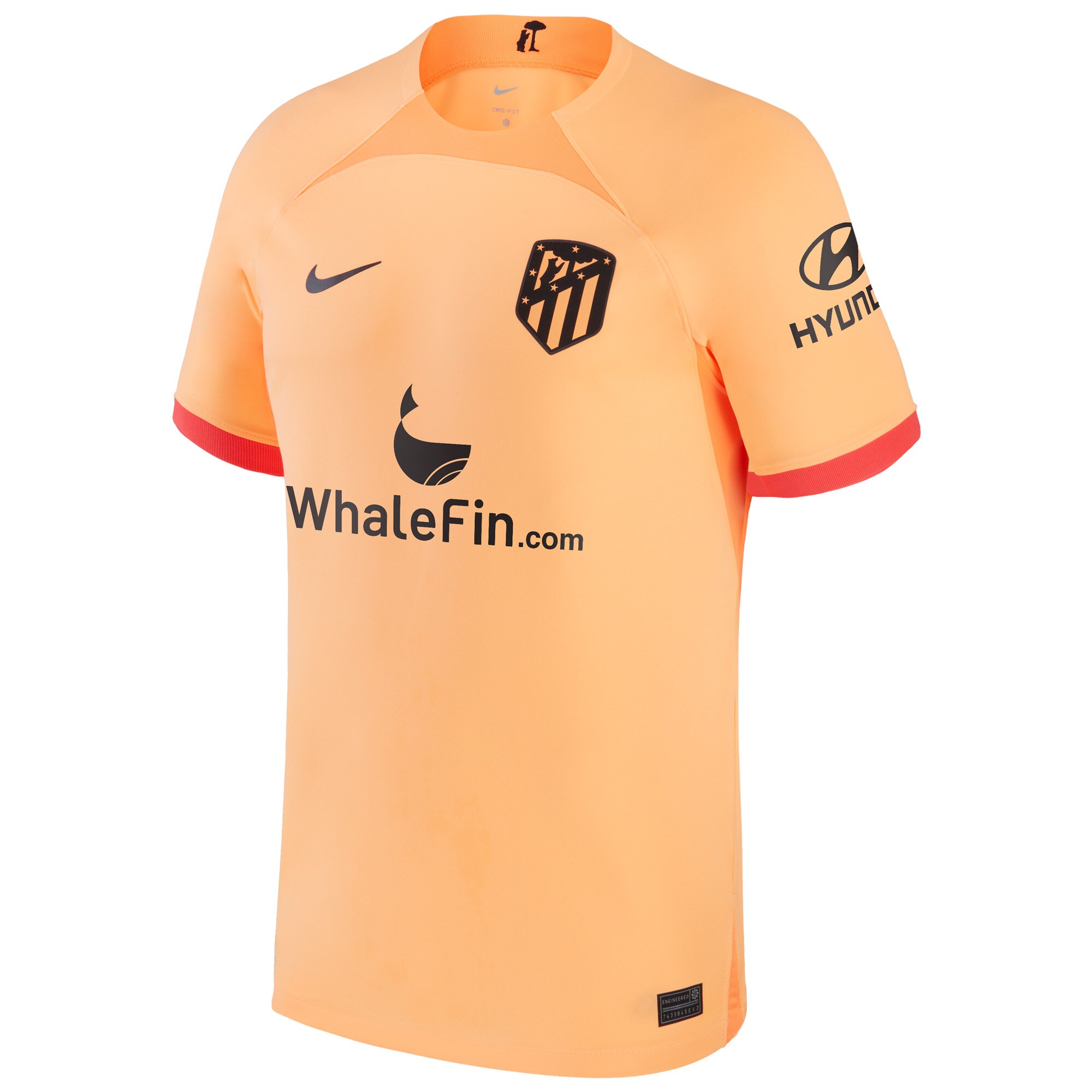 Atlético de Madrid Metropolitano Third Stadium Shirt 2022-23 with Felipe 18 printing