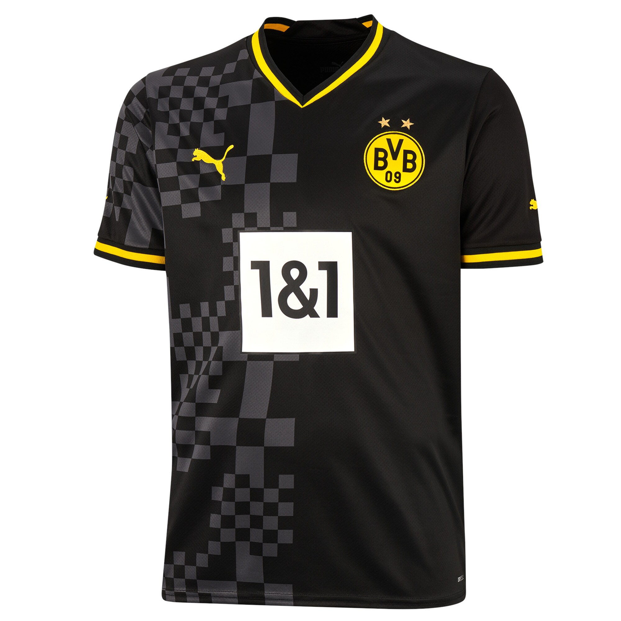 Borussia Dortmund Away Shirt 2022-23 with Bellingham 22 printing