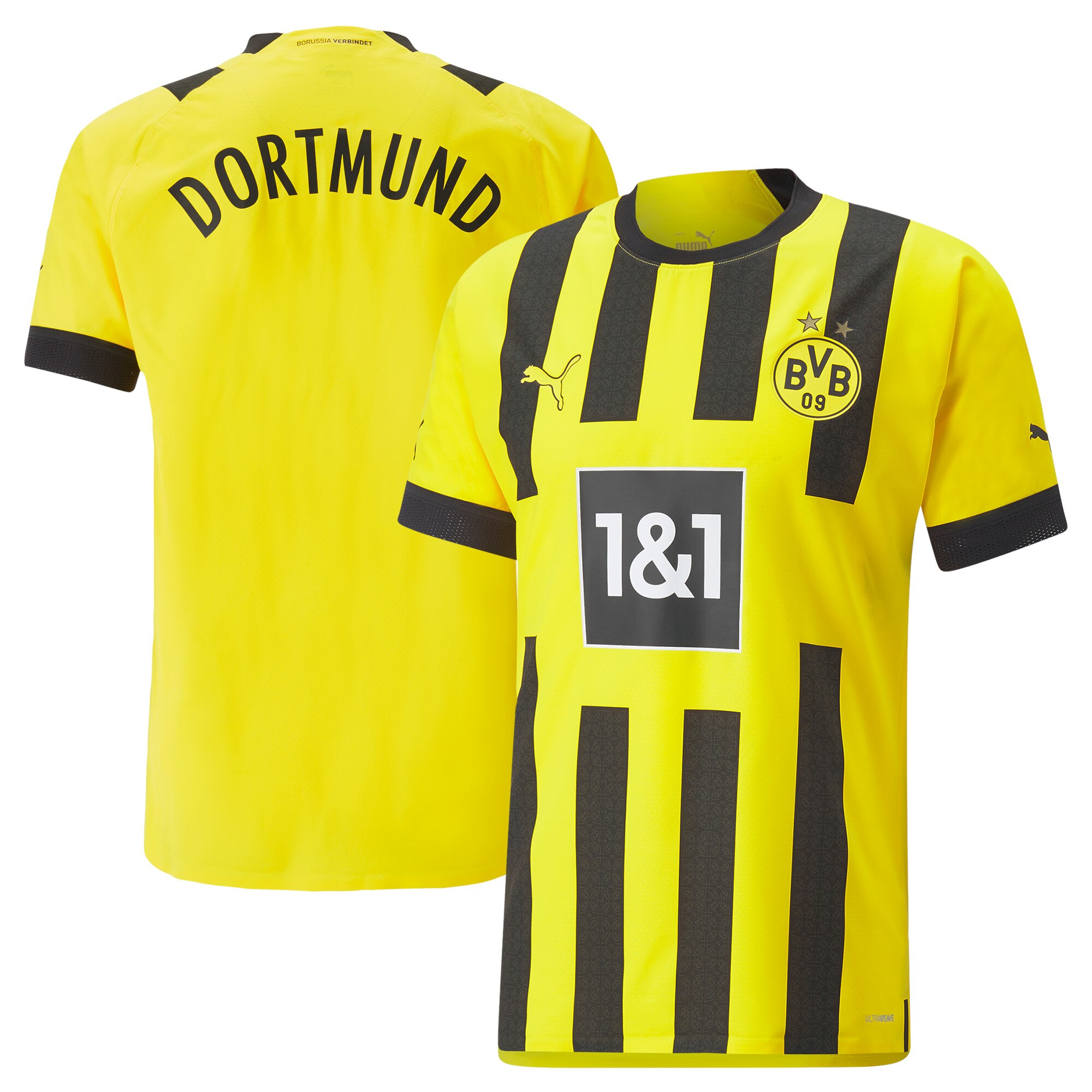 Borussia Dortmund Home Authentic Shirt 2022/23