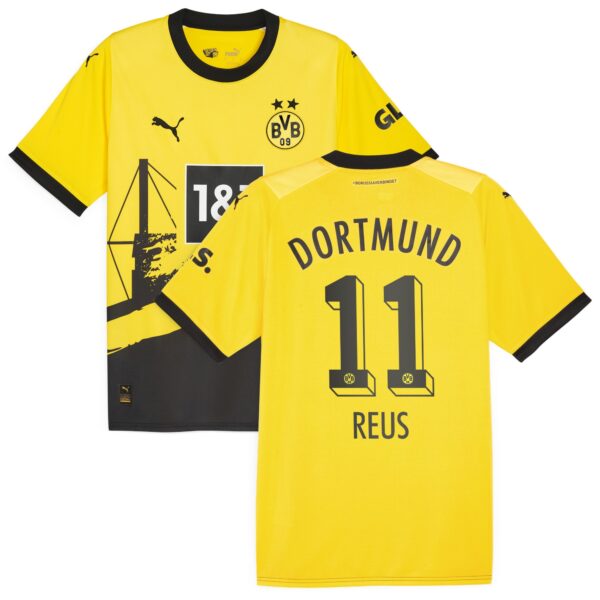 Borussia Dortmund Home Shirt 2023-24 with Reus 11 printing