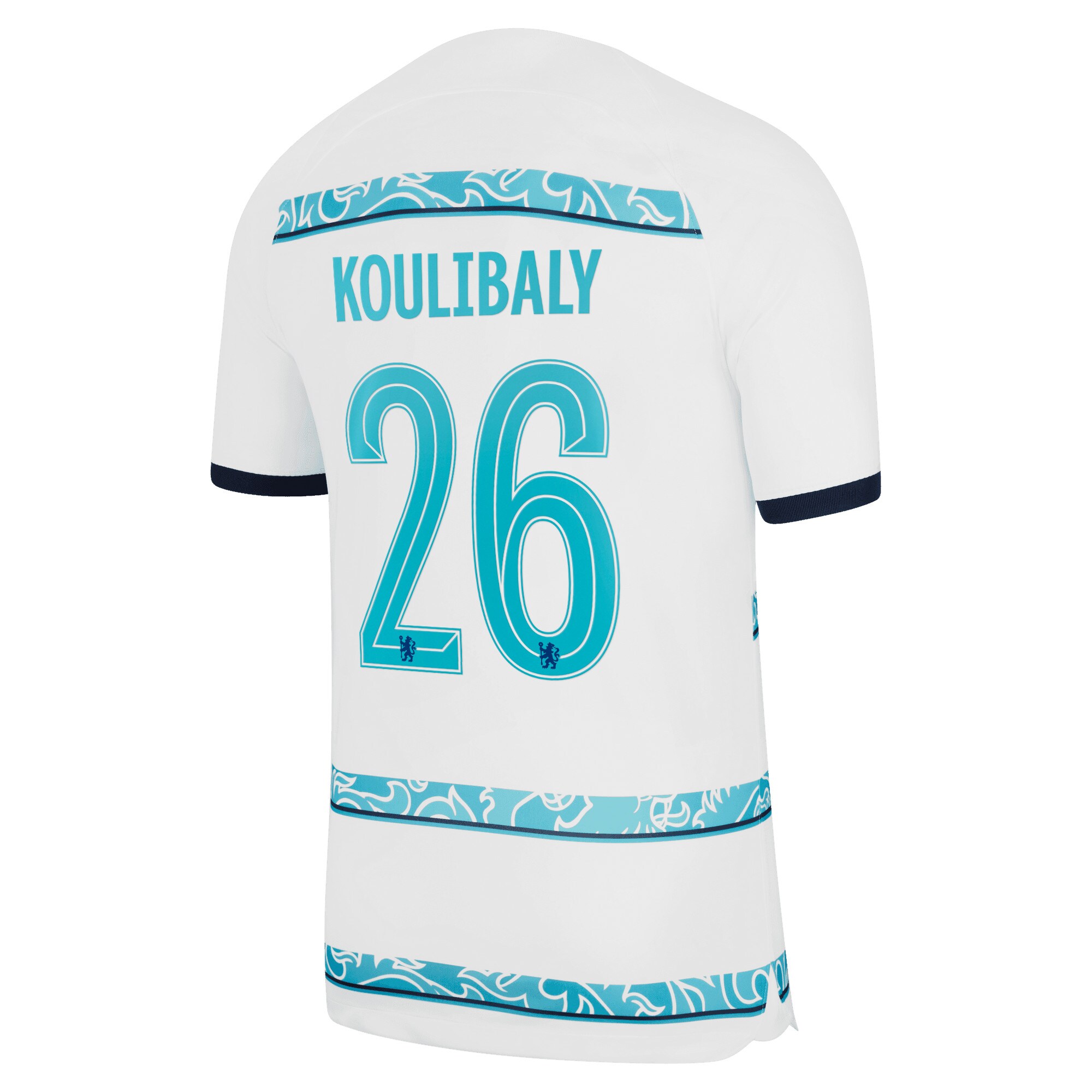 Chelsea Away Cup Stadium Shirt 2022-23 with Koulibaly 26 printing