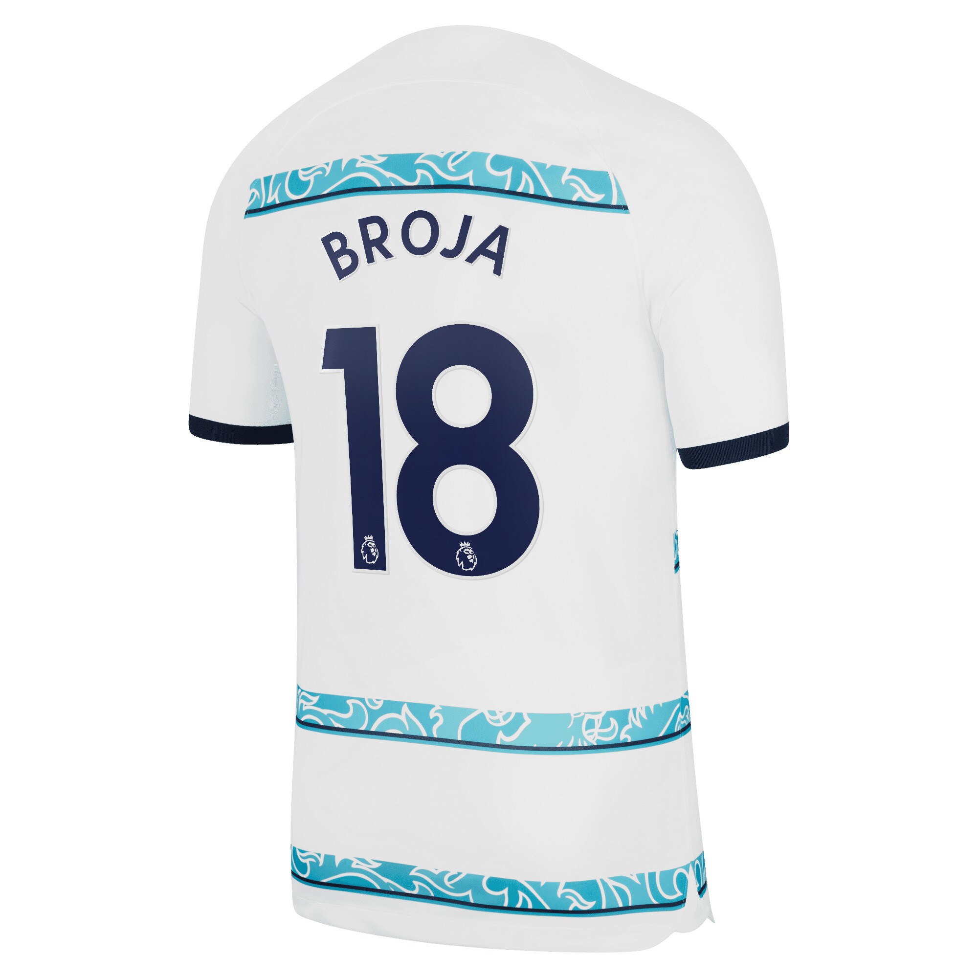 Chelsea Away Stadium Shirt 2022-23 with Broja 18 printing