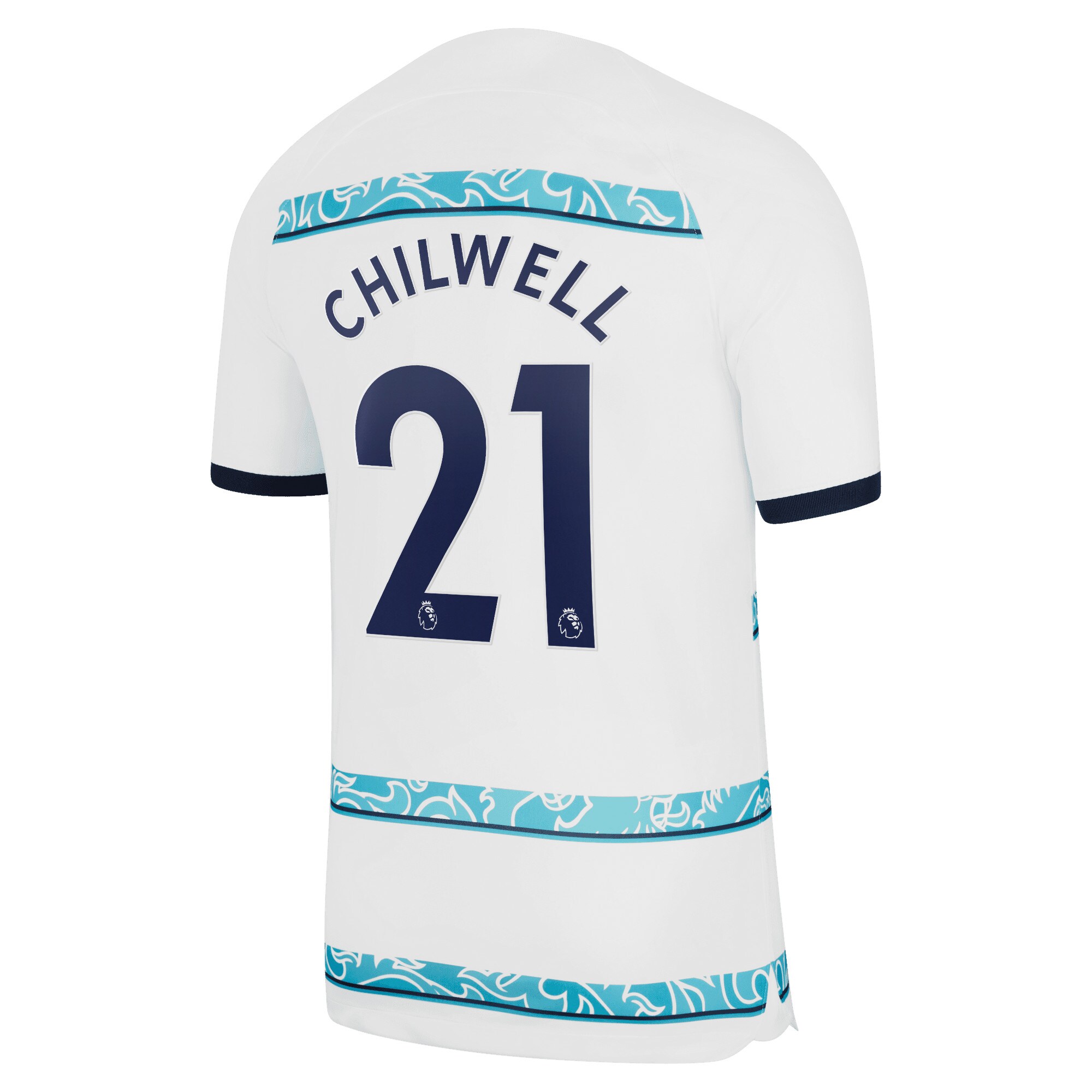 Chelsea Away Stadium Shirt 2022-23 with Chilwell 21 printing