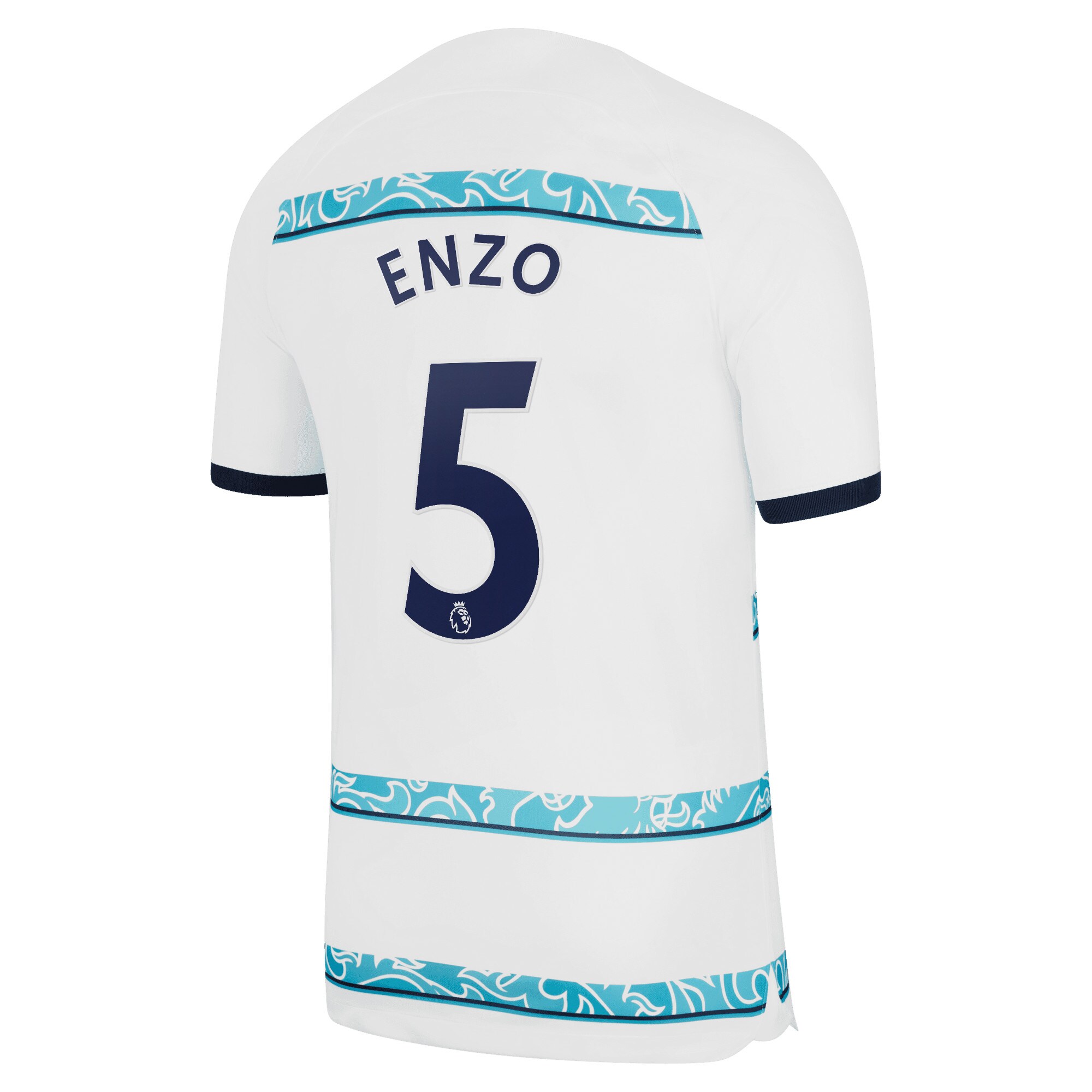 Chelsea Away Stadium Shirt 2022-23 with Enzo 5 printing