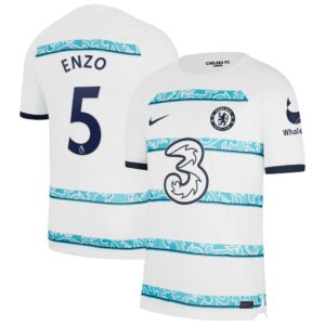 Chelsea Away Stadium Shirt 2022-23 with Enzo 5 printing