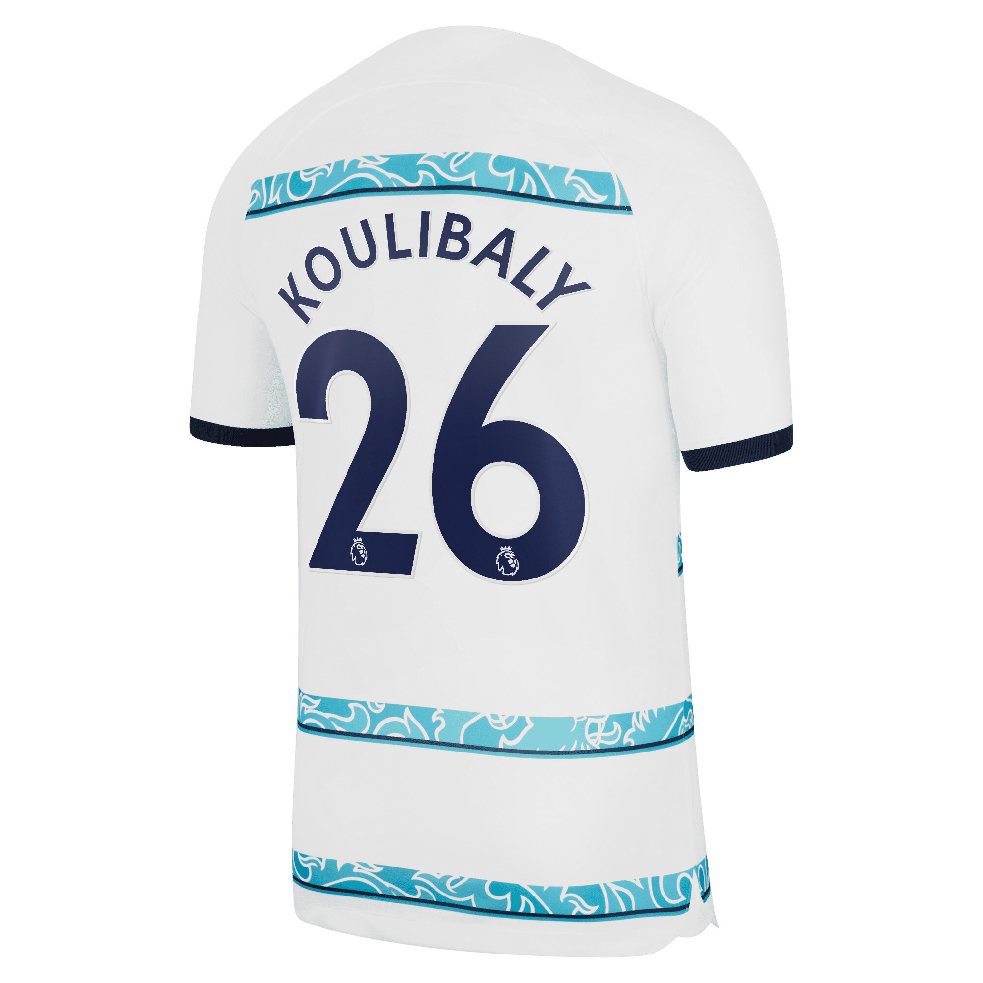 Chelsea Away Stadium Shirt 2022-23 with Koulibaly 26 printing