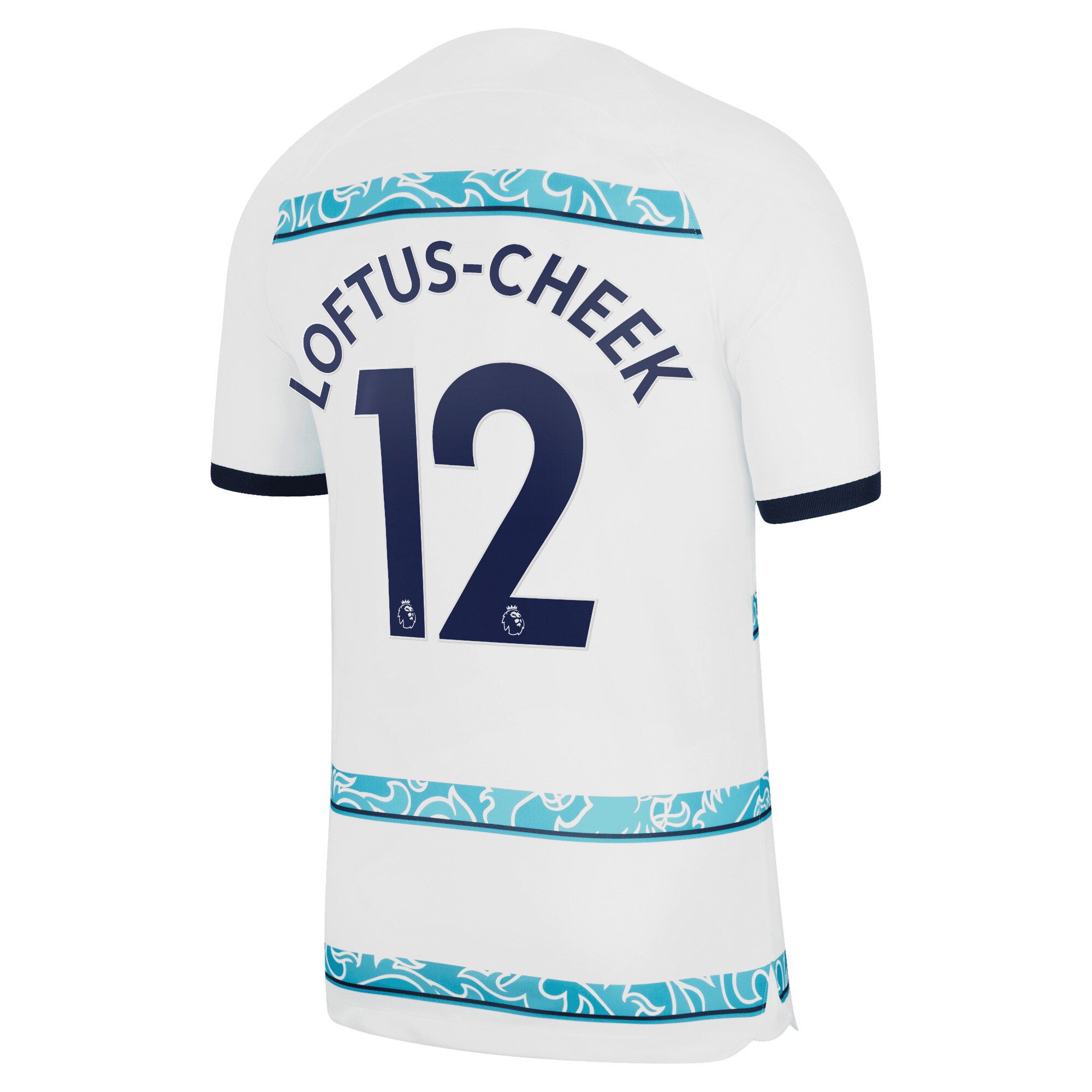 Chelsea Away Stadium Shirt 2022-23 with Loftus-Cheek 12 printing