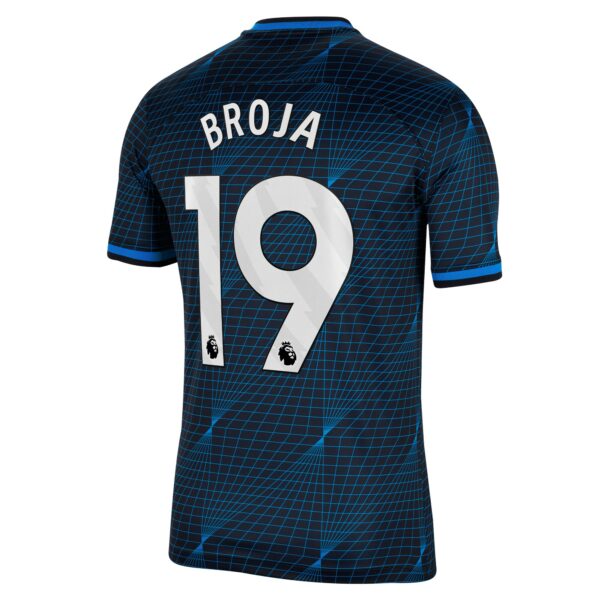 Chelsea Away Stadium Sponsored Shirt 2023-24 With Broja 19 Printing