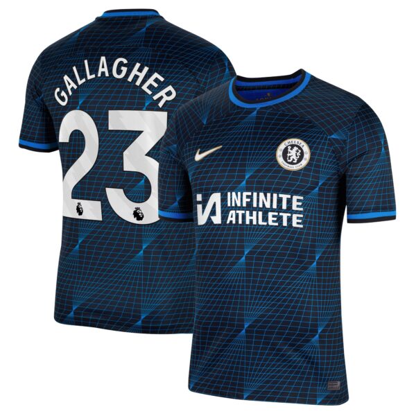 Chelsea Away Stadium Sponsored Shirt 2023-24 With Gallagher 23 Printing