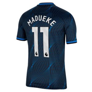 Chelsea Away Stadium Sponsored Shirt 2023-24 With Madueke 11 Printing