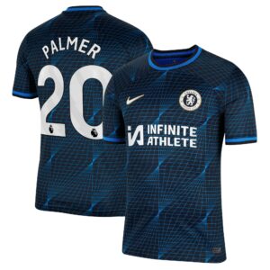 Chelsea Away Stadium Sponsored Shirt 2023-24 With Palmer 20 Printing