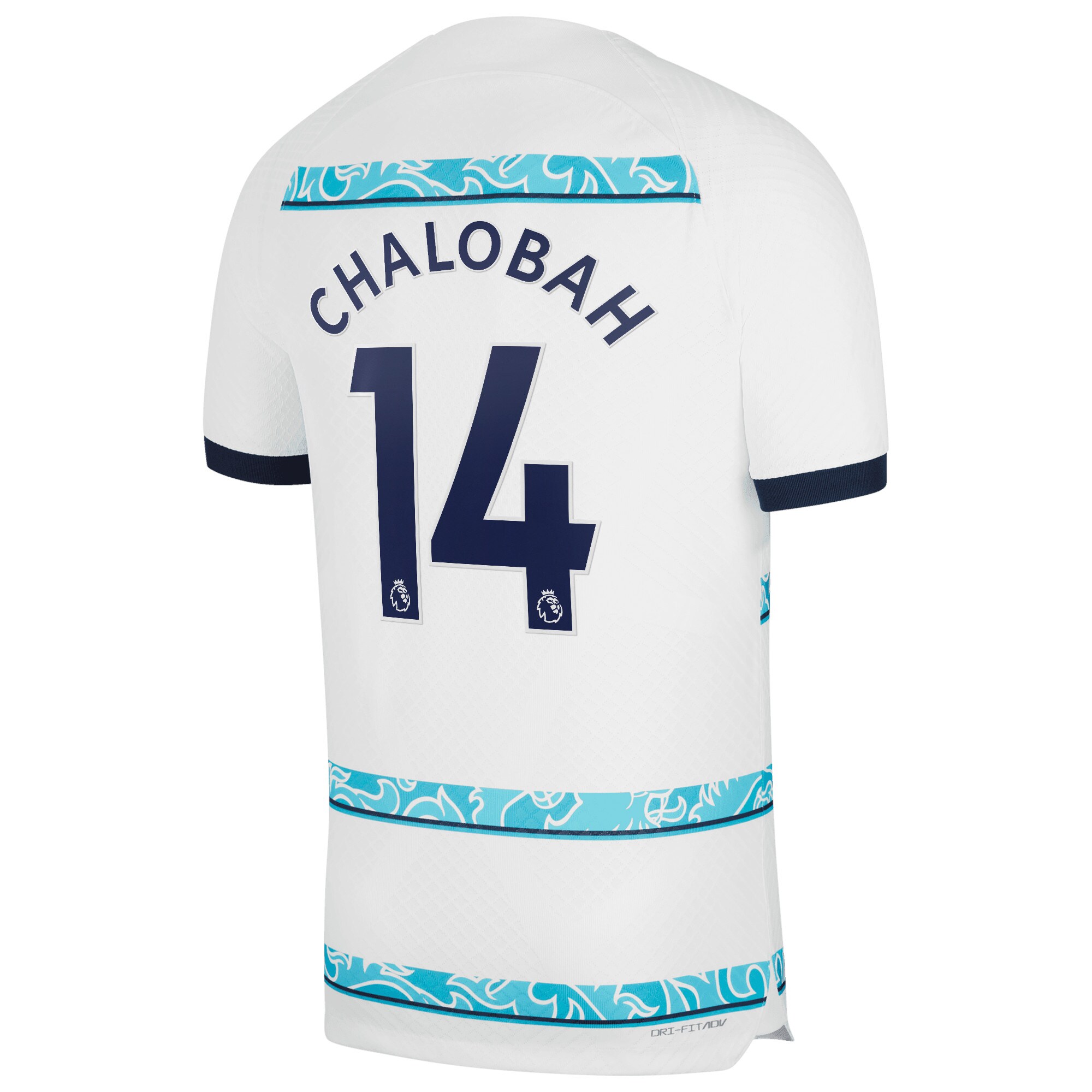 Chelsea Away Vapor Match Shirt 2022-23 with Chalobah 14 printing