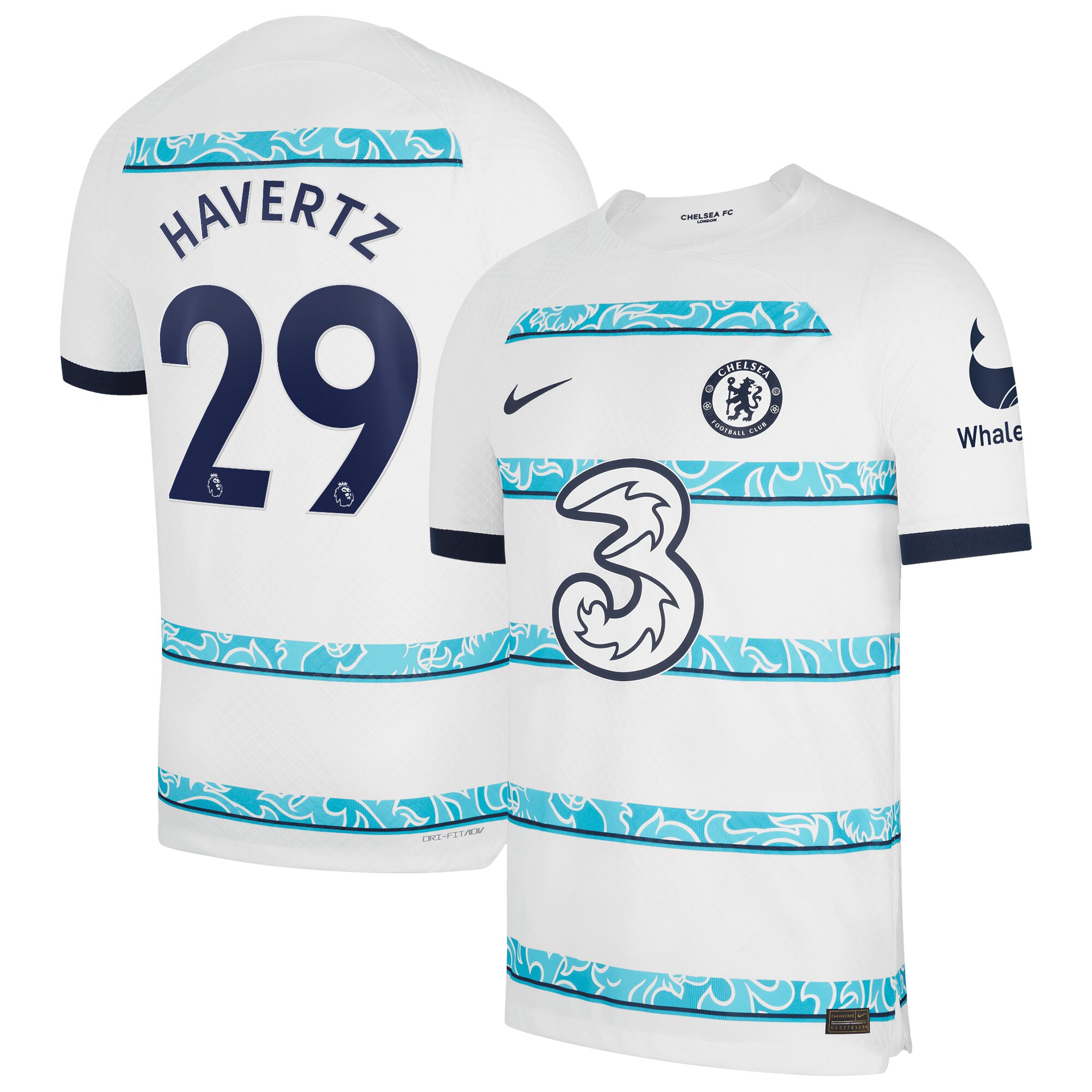 Chelsea Away Vapor Match Shirt 2022-23 with Havertz 29 printing