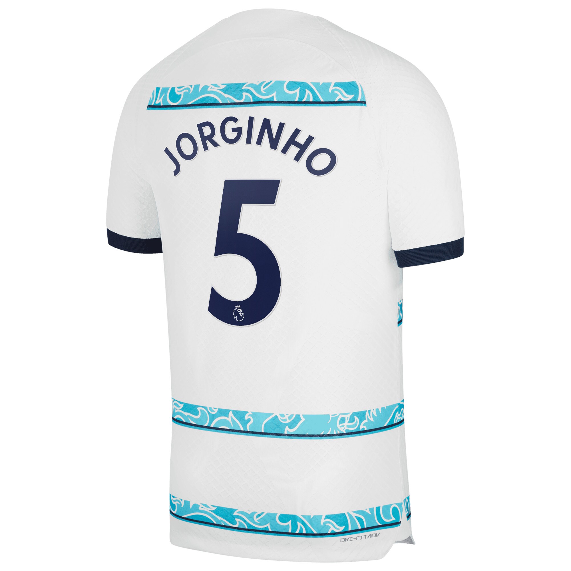 Chelsea Away Vapor Match Shirt 2022-23 with Jorginho 5 printing