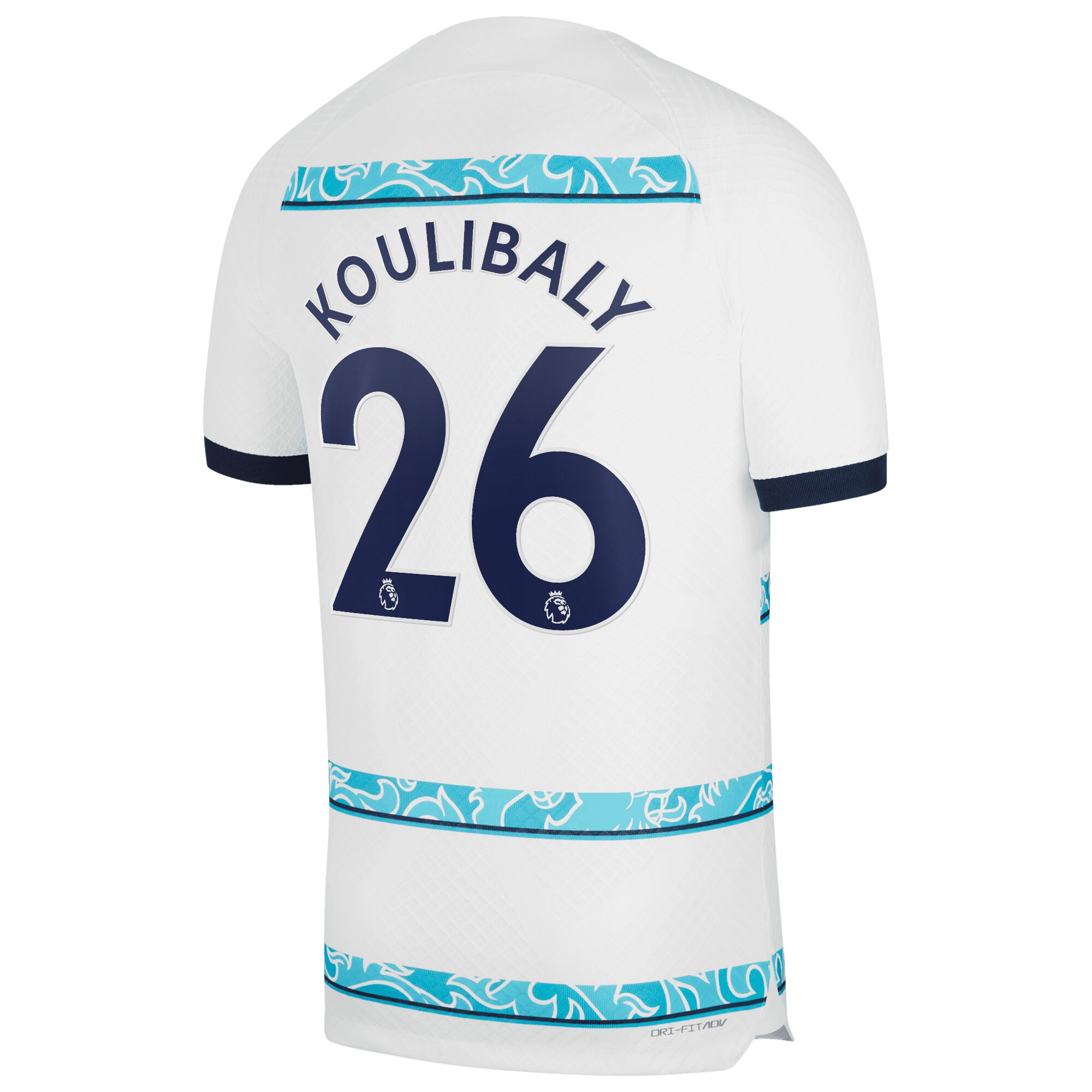 Chelsea Away Vapor Match Shirt 2022-23 with Koulibaly 26 printing