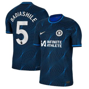 Chelsea Away Vapor Match Sponsored Shirt 2023-24 With Badiashile 5 Printing