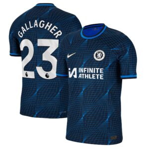 Chelsea Away Vapor Match Sponsored Shirt 2023-24 With Gallagher 23 Printing