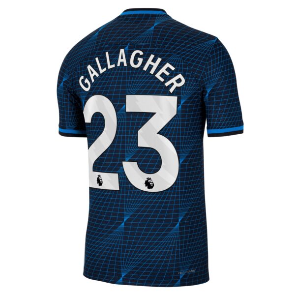 Chelsea Away Vapor Match Sponsored Shirt 2023-24 With Gallagher 23 Printing