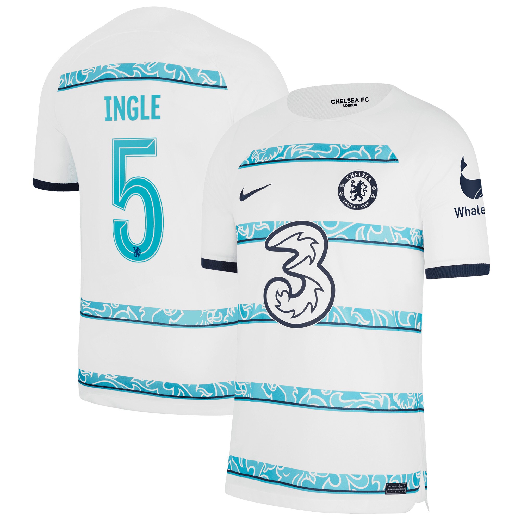 Chelsea Cup Away Stadium Shirt 2022-23 with Ingle 5 printing