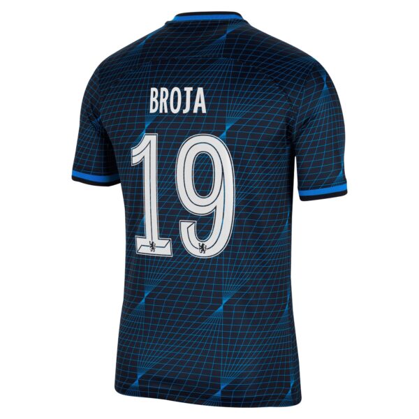 Chelsea Cup Away Stadium Sponsored Shirt 2023-24 With Broja 19 Printing