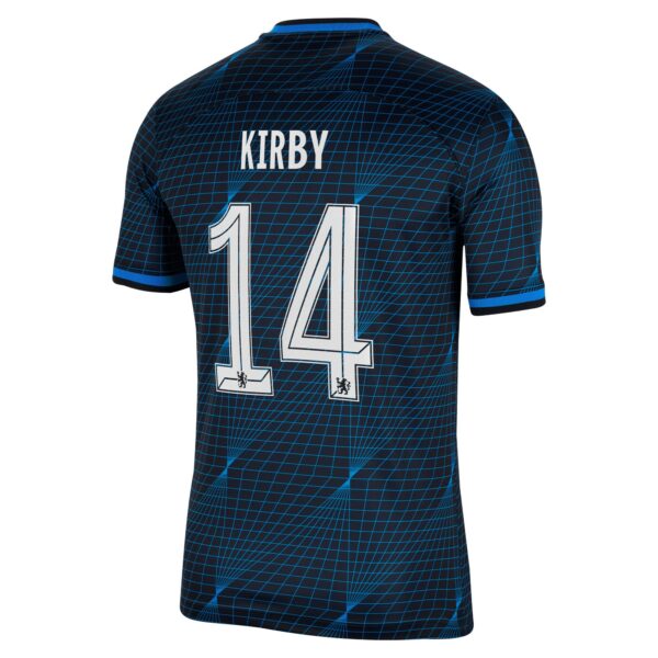 Chelsea Cup Away Stadium Sponsored Shirt 2023-24 With Kirby 14 Printing