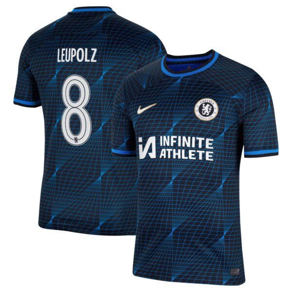Chelsea Cup Away Stadium Sponsored Shirt 2023-24 With Leupolz 8 Printing