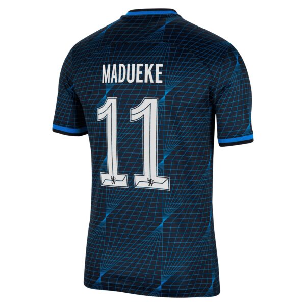 Chelsea Cup Away Stadium Sponsored Shirt 2023-24 With Madueke 11 Printing