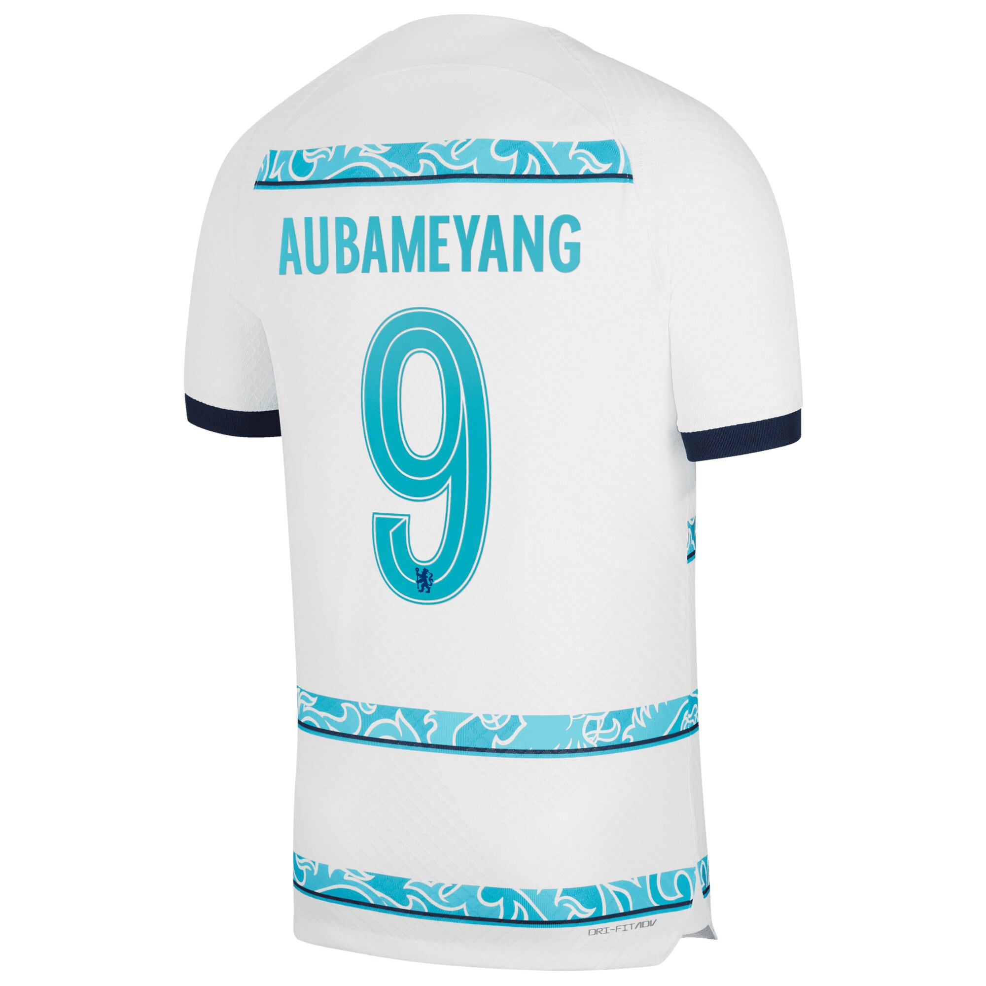 Chelsea Cup Away Vapor Match Shirt 2022-23 with Aubameyang 9 printing