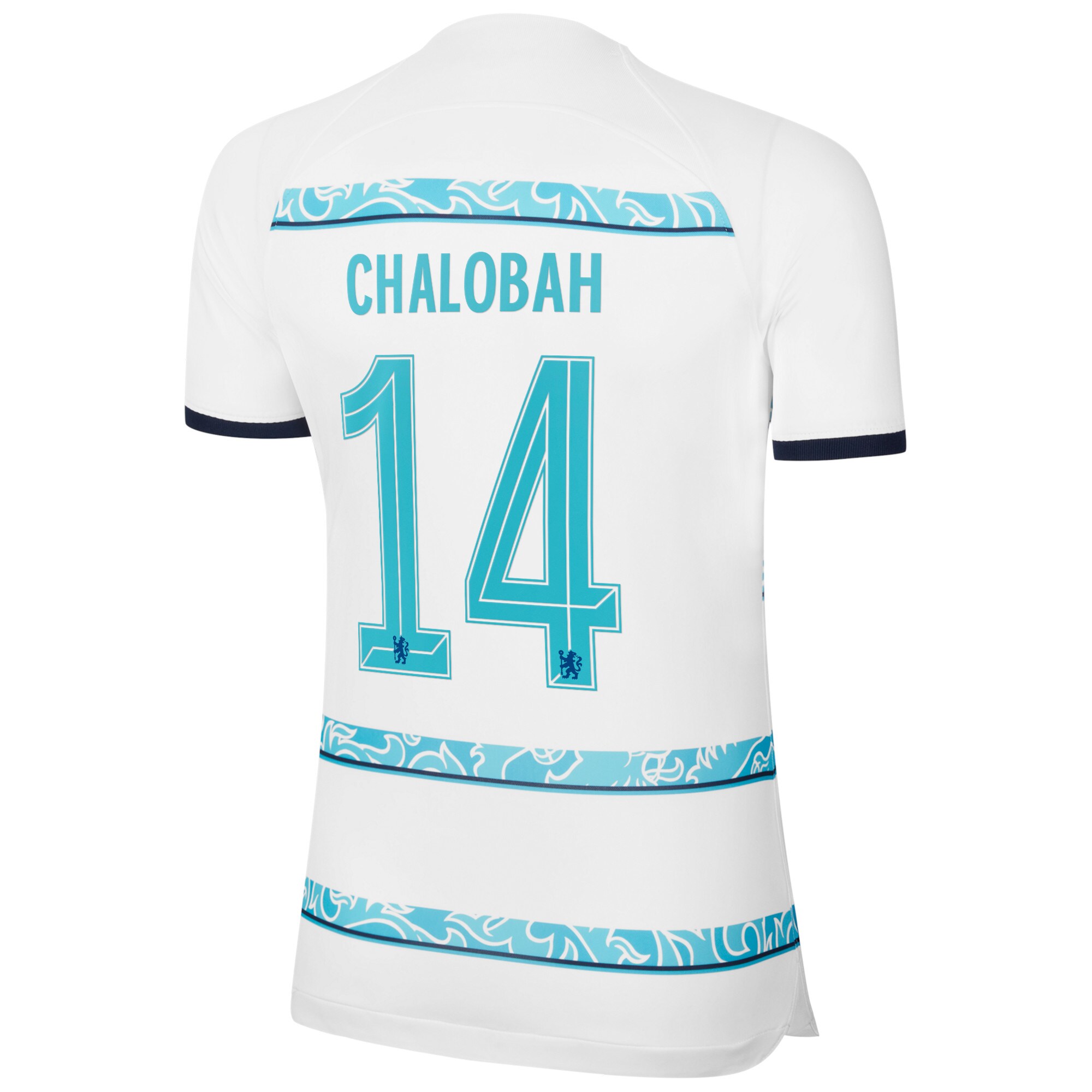 Chelsea Cup Away Vapor Match Shirt 2022-23 with Chalobah 14 printing