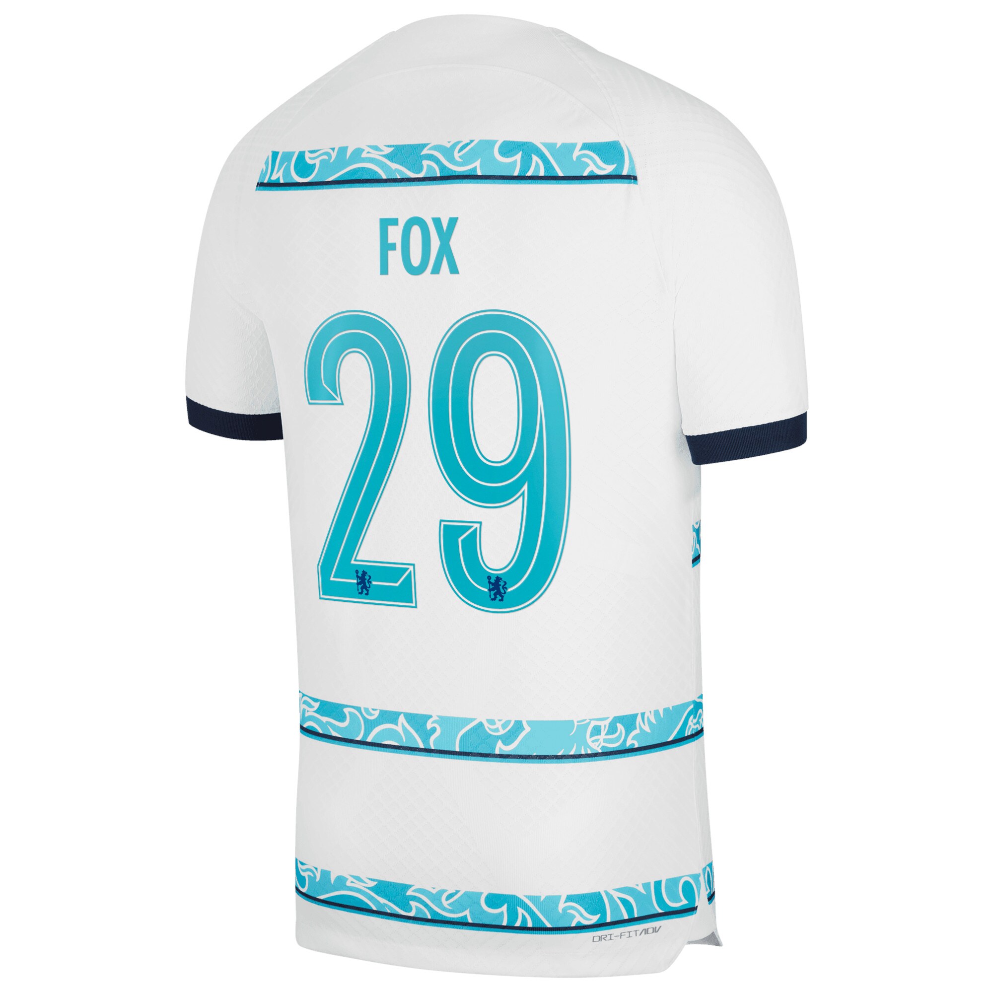 Chelsea Cup Away Vapor Match Shirt 2022-23 with Fox 29 printing