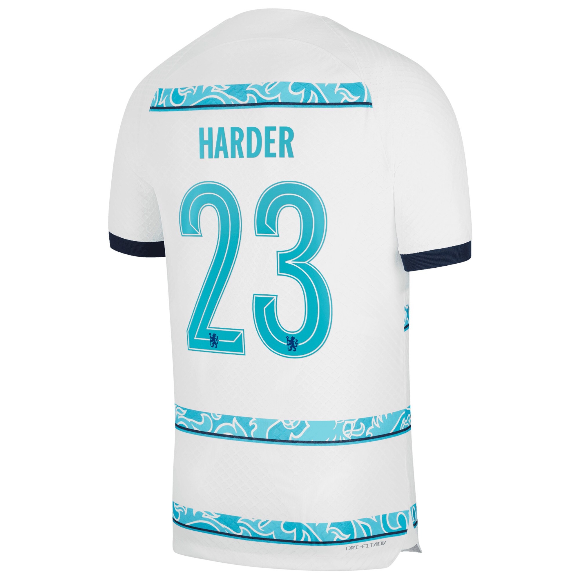 Chelsea Cup Away Vapor Match Shirt 2022-23 with Harder 23 printing