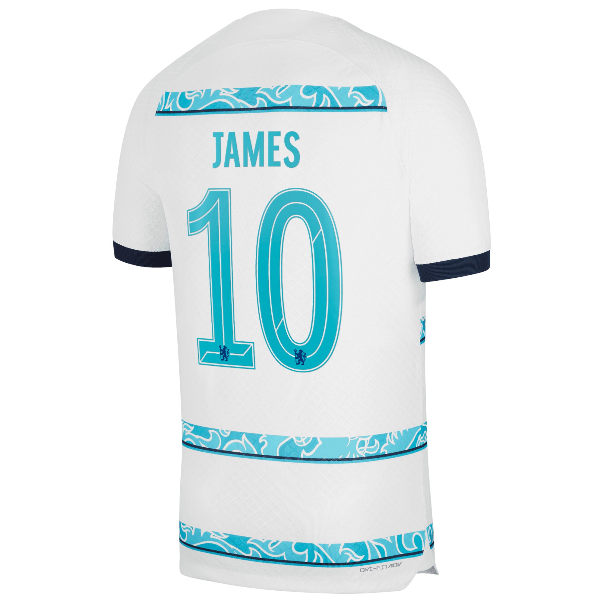 Chelsea Cup Away Vapor Match Shirt 2022-23 with James 10 printing