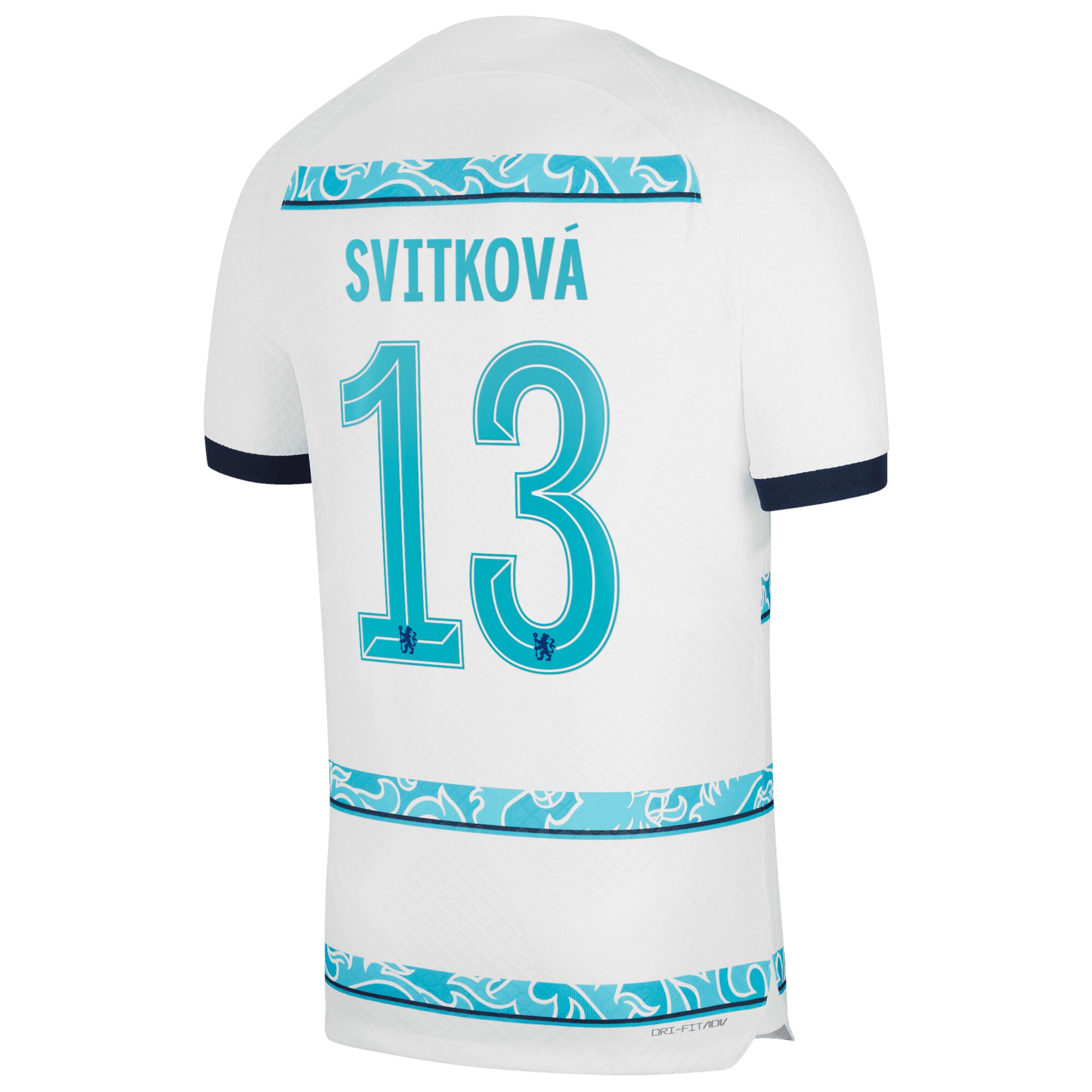 Chelsea Cup Away Vapor Match Shirt 2022-23 with Svitková 13 printing