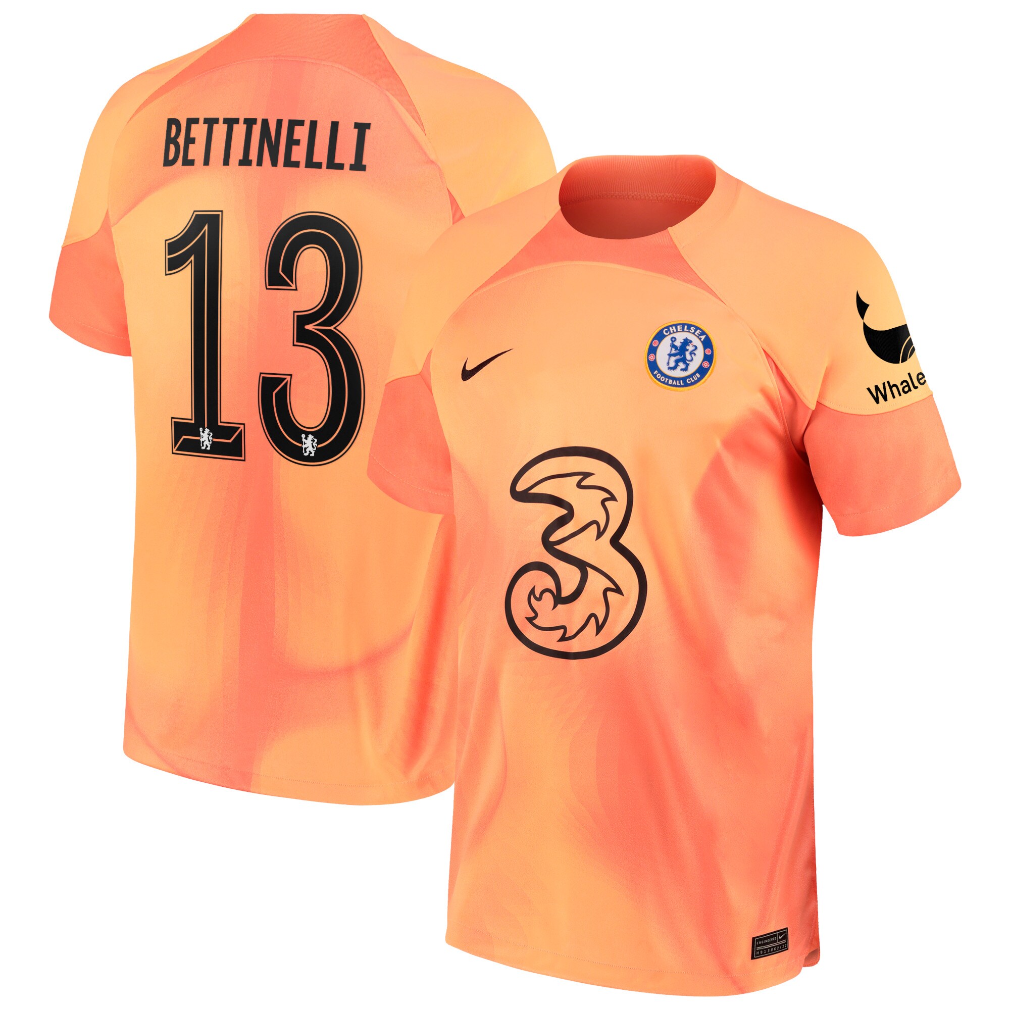 Chelsea Cup Goalkeeper Shirt 2022-23 with Bettinelli 13 printing
