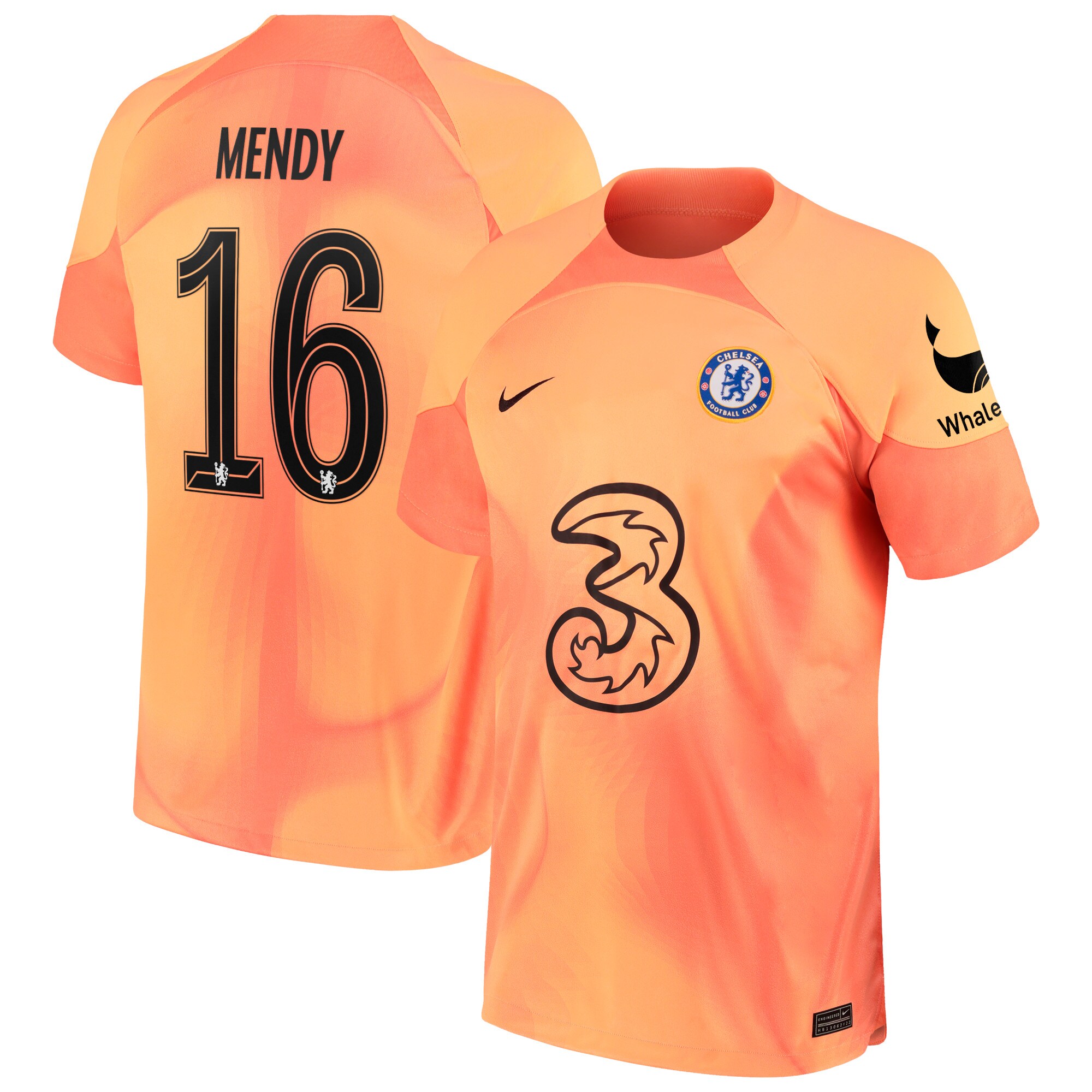 Chelsea Cup Goalkeeper Shirt 2022-23 with Mendy 16 printing