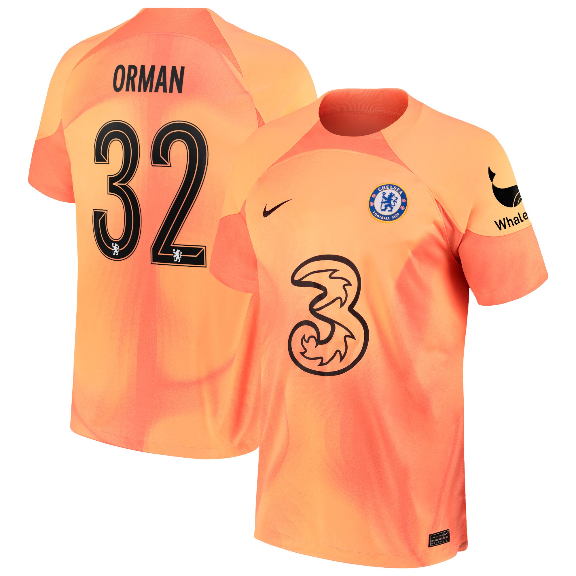 Chelsea Cup Goalkeeper Shirt 2022-23 with Orman 32 printing