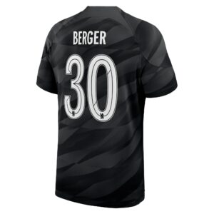 Chelsea Cup Home Goalkeeper Stadium Sponsored Shirt 2023-24 With Berger 30 Printing